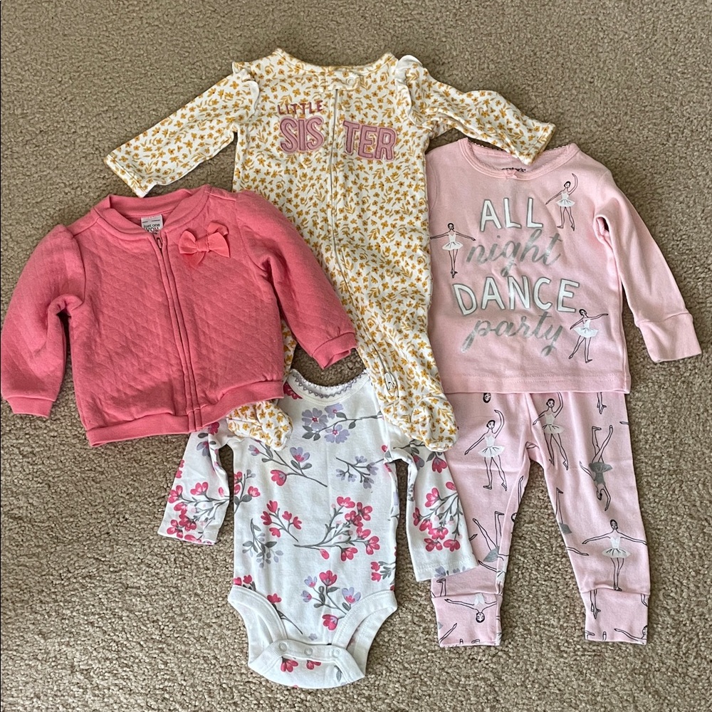 Carter's baby girl bundle.